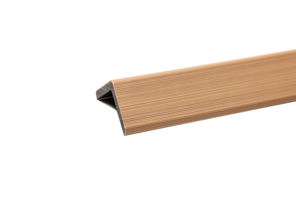 Уголок торцевой Ecodecking Скай коэкструзия 45х45х3000 Бук купить в Энгельсе