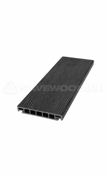 Террасная доска из ДПК SW Salix (S) (R) черный купить в Энгельсе